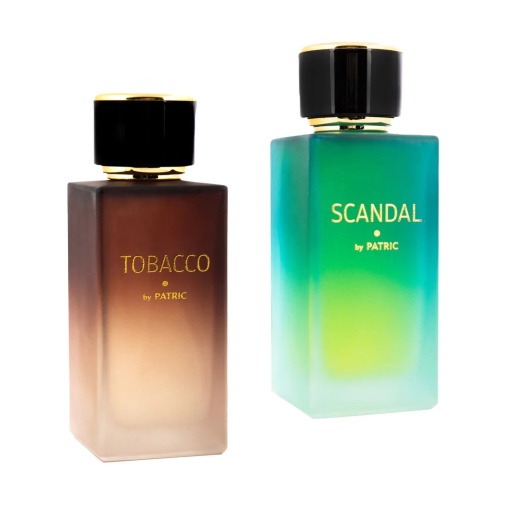 Опаковка от 2 парфюма Scandal by Patric 100 ml и Tobacco by Patric 100 ml