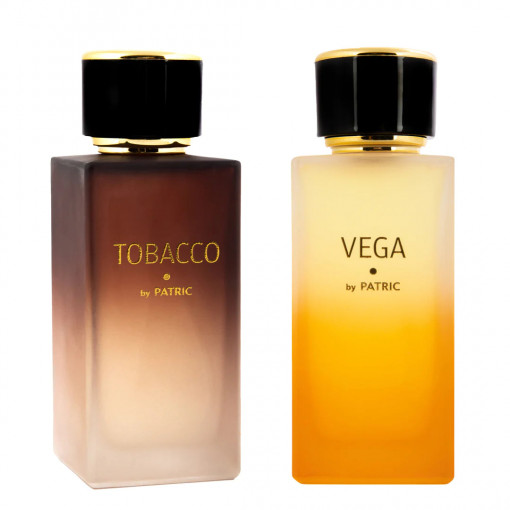 Опаковка от 2 парфюма Tobacco by Patric 100 ml и Vega by Patric 100 ml