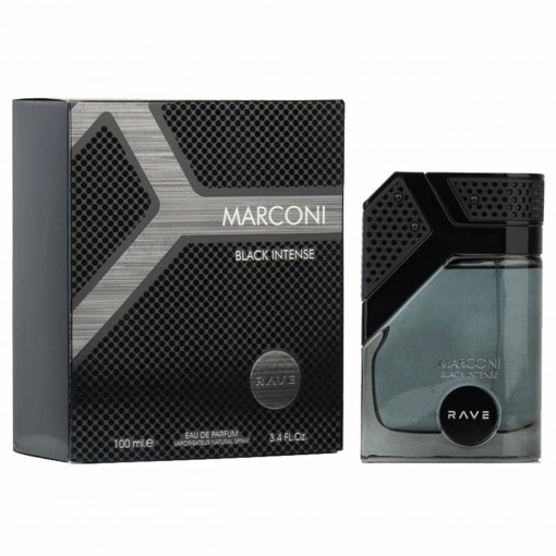 Арабски парфюм Rave Marconi Black, парфюмна вода 100 мл, за мъже