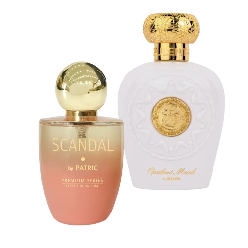 Опаковка от 2 парфюма, Scandal 100 ml и Opulent Musk 100 ml, за жени