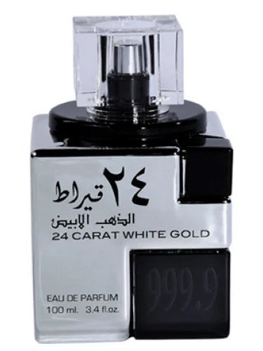 24 Carat White Gold Arabic Perfume, Lattafa, парфюмна вода 100 мл, за мъже
