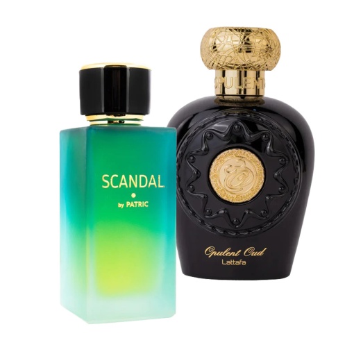 Опаковка от 2 парфюма Opulent Oud 100 ml и Scandal by Patric 100 ml