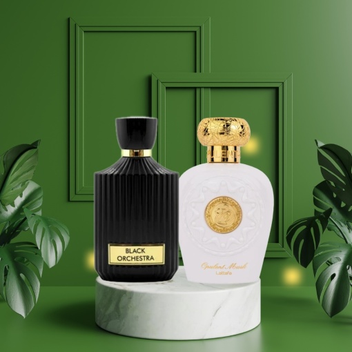 Опаковка от 2 продукта, Black Orchestra от Asten и Opulent Musk от Lattafa, 100 ml
