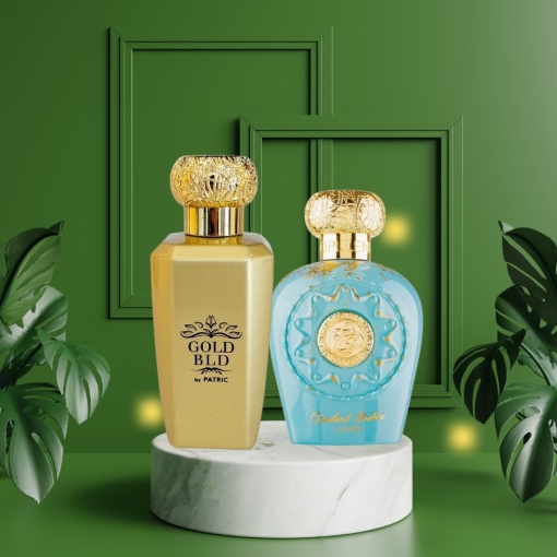 Опаковка от 2 продукта, Gold BLD от Patric и Opulent Dubai от Lattafa, 100 ml