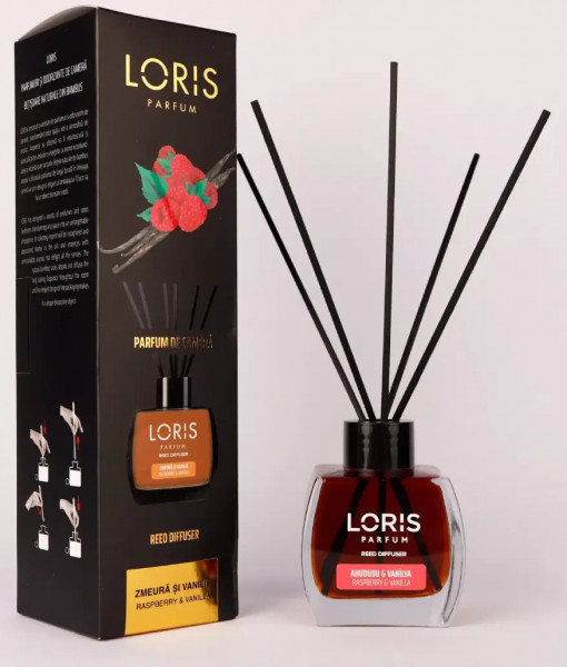 Освежител на въздуха в стаята - Loris Малина и ванилия - 120ml