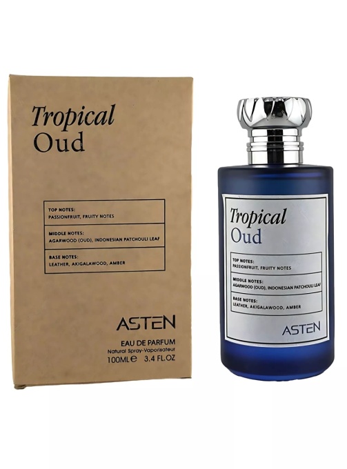 Asten eau de parfum, Tropical Oud, унисекс, 100 ml