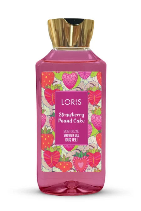 Душ-гел - Loris Strawberry Pound Cake - 295ml