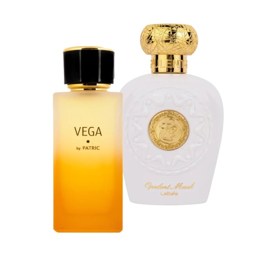 Опаковка от 2 парфюма Opulent Musk 100 ml и Vega by Patric 100 ml