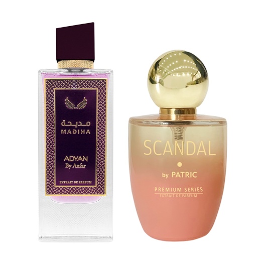 Опаковка от 2 парфюма, Scandal 100 ml и Forbidden Fruit 50 ml, за жени