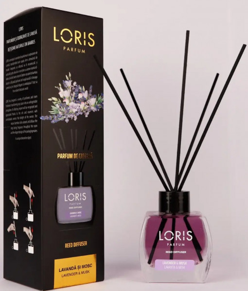 Освежител за стая - Loris Лавандула и мускус - 120ml