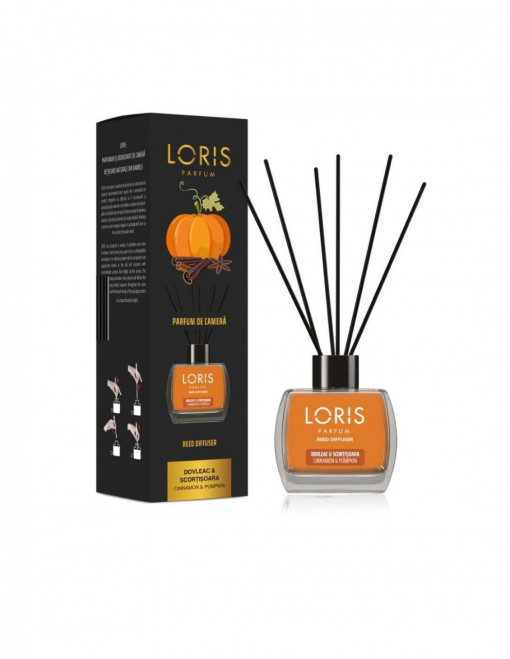Освежител на въздуха в стаята - Loris Тиква и канела - 120ml