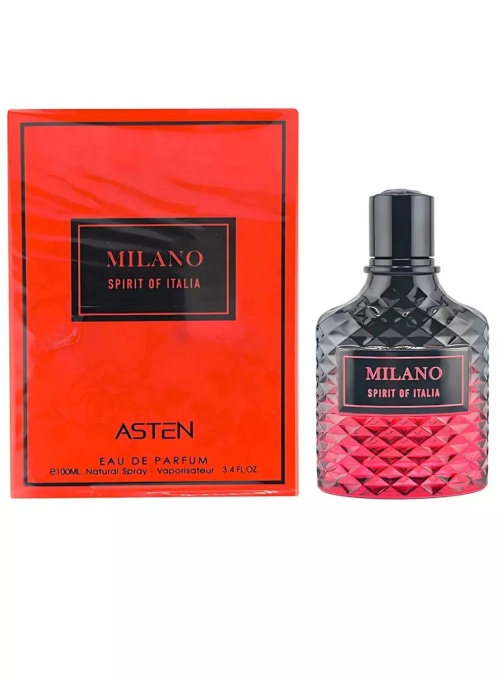 Парфюмна вода Asten, Milano Spirit of Italia, унисекс, 100 мл