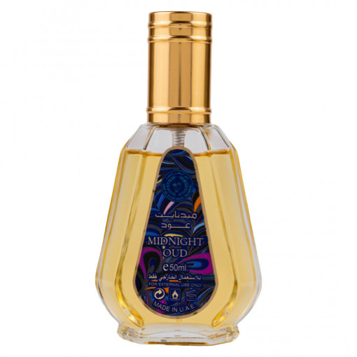 Eau de Parfum Midnight Oud, Ard Al Zaafaran, за мъже - 50ml