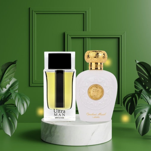 Опаковка от 2 продукта, Ultra Man от Asten и Opulent Musk от Lattafa, 100 ml