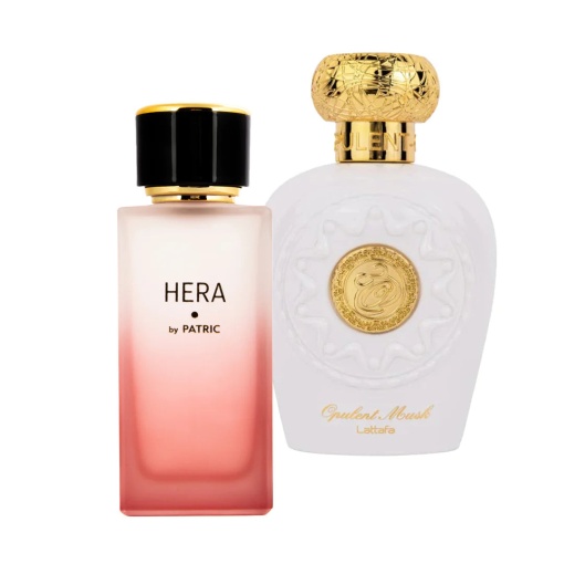 Опаковка от 2 парфюма Opulent Musk 100 ml и Hera by Patric 100 ml