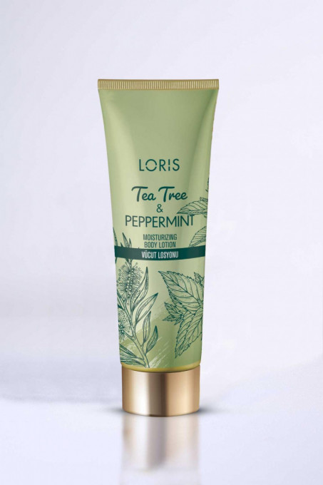 Лосион за тяло Чаено дърво с мента от Loris - 236 ml