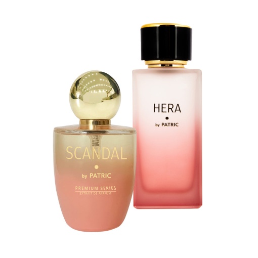 Опаковка от 2 парфюма, Scandal от Patric и Hera от Patric, 100 ml, за жени