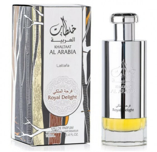 Арабски парфюм Lattafa Khaltaat Al Arabia Silver, парфюмна вода 100 мл, за мъже