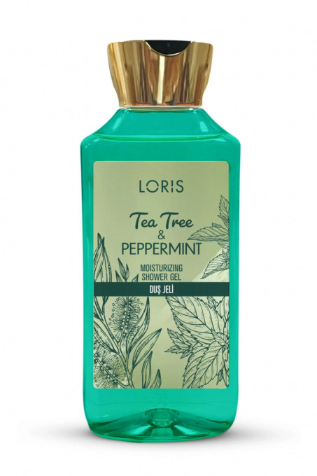 Душ-гел - Loris Чаено дърво и мента - 295ml