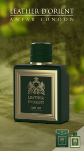 LEATHER D'ORIENT от ANFAR LONDON, парфюмен екстракт, за мъже, 115ML - Img 4