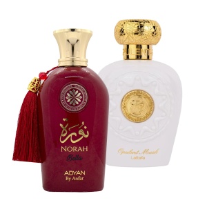 Pachet 2 parfumuri, The Charm by Adyan si Opulent Musk by Lattafa, 100 ml - Img 9