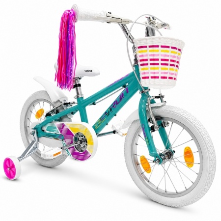 Bicicleta Copii Devron Cosmo - 16 Inch, Turcoaz  - Img 2