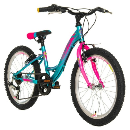 Bicicleta Copii DHS Modesty - 20 Inch, Albastru  - Img 3