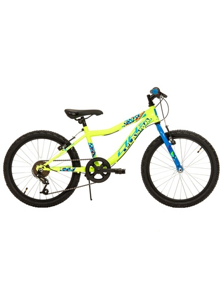 Bicicleta Copii DHS Plasma - 20 Inch, Galben - Img 3