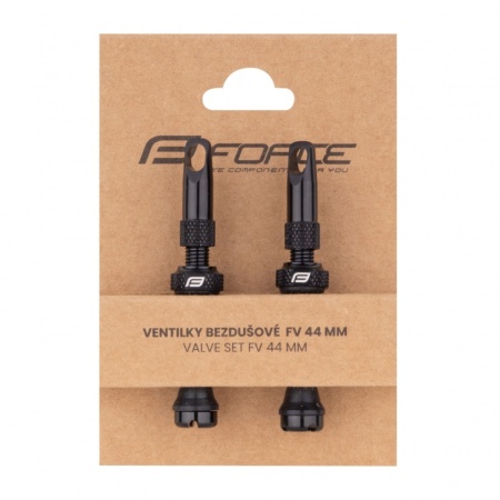 Set Valve Tubeless Force 2xFv 44mm Negre - Img 2