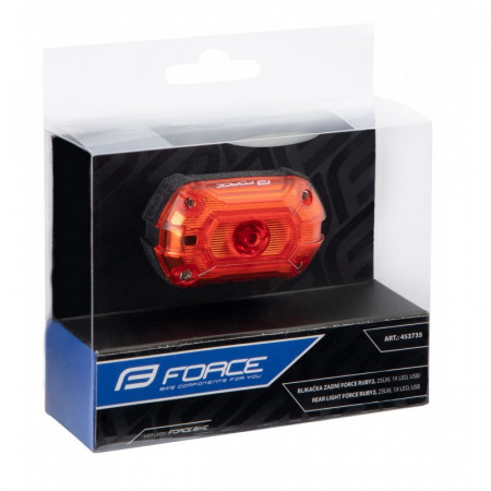 Stop spate Force Ruby2 25LM, 1x Led, USB - Img 3