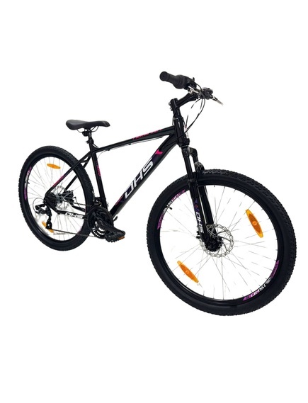 Bicicleta Mtb Dhs 2605 - 26 inch, M, Negru/Violet - Img 2