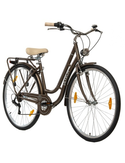 Bicicleta Oras Devron Grazia 6s Retro - 28 Inch, L, Maro - Img 2