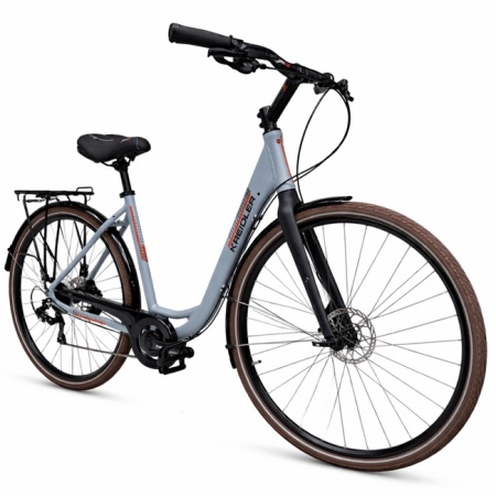 Bicicleta Trekking Kreidler 52857 - 28 inch, M, Gri  - Img 2