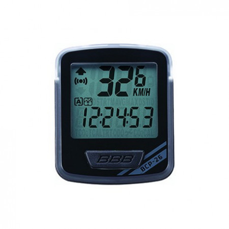Ciclocomputer BBB BCP-26 12F NanoBoard Negru/Gri