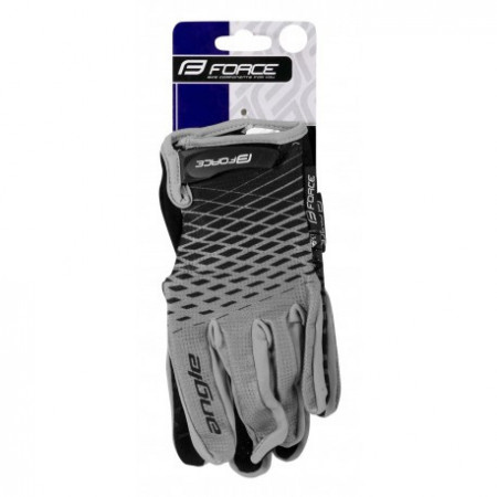 Manusi Force MTB Angle, gri/negru XL - Img 4