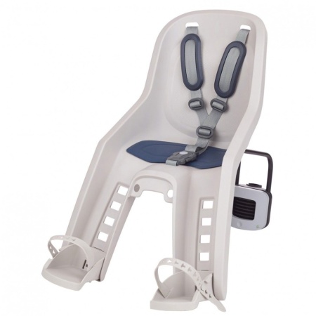 SCAUN COPII - POLISPORT - BUBBLY MINI PLUS, FF, fata, fixare spate cadru ( teava sa ), ECO QUICK, glisabil,crem/albastru