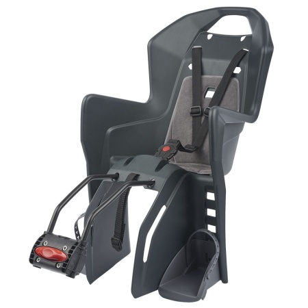 SCAUN COPII - POLISPORT - KOOLAH, FFS, spate, fixare spate cadru ( teava sa ), ECO QUICK, gri inchis./argintiu