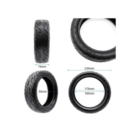 Anvelopa tubeless trotineta 10x2.7-6.5 Chaoyang - Img 2