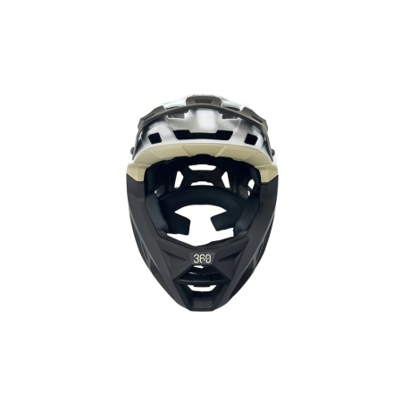 Casca full-face Integra Sport white - Military Green L (59-61 cm) - Img 3