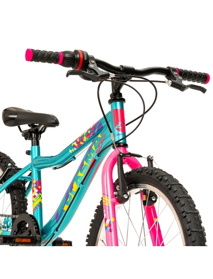 Bicicleta Copii DHS Plasma - 20 Inch, Turcoaz - Img 2