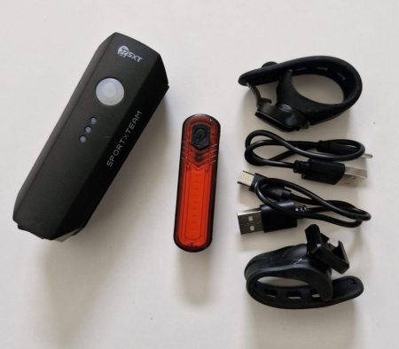 Set Lumini cu Acumulator SXT 550L-10C USB