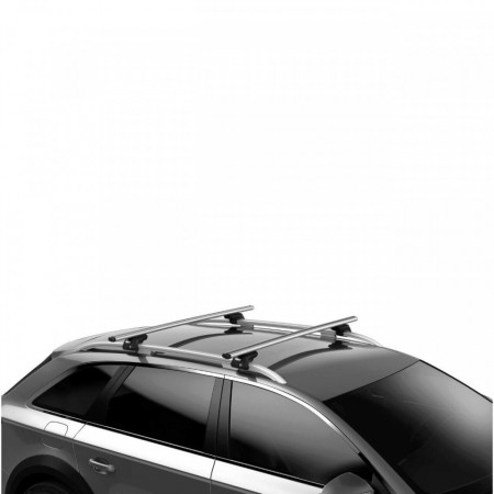Bare transversale Thule SmartRack XT aluminiu 118 cm pentru SKODA Octavia Scout (Mk II/Mk III) 5 usi Estate, model 2007 - 2013, 2014 - 2020, Sistem cu prindere pe bare longitudinale - Img 5