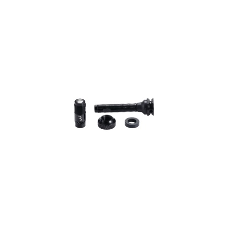 Valve tubeless BBB Valve CoreCap aluminiu negru 40mm set 2 bucati - Img 2