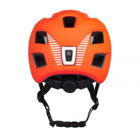 Casca Force Zebu cu lumina, orange L-XL (57-61 cm) - Img 2
