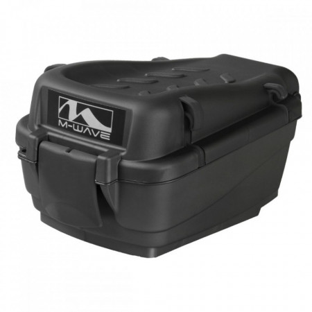 Cutie Portbagaj Plastic 18l M-WAVE ”AMSTERDAM EASY BOX L-XL” - Img 5