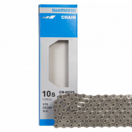 LANT SHIMANO SLX/ XT/XTR CN-HG95, 116 ZALE, 10 VIT. COMPATIBIL MTB,AMBALAT IND
