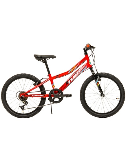 Bicicleta Copii DHS Turbo - 20 Inch, Rosu - Img 2