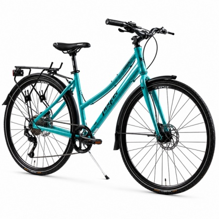 Bicicleta Oras Pegas Hoinar - 28 inch, M, Turcoaz  - Img 3
