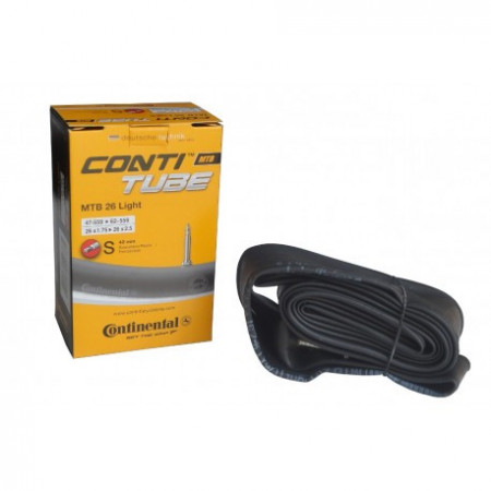 Camera bicicleta Continental MTB 26 S60 valva Presta 26/1.75-2.5
