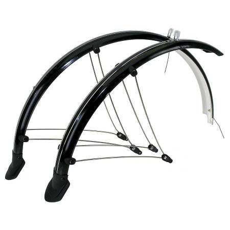 SET APARATORI NOROI FLEXIBILE M-WAVE 26” 60 mm NEGRU